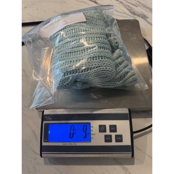 Milly Open Knit Sweater Women’s S Mint Green Sheer Long Sleeve Boho Beachy - Picture 9 of 9